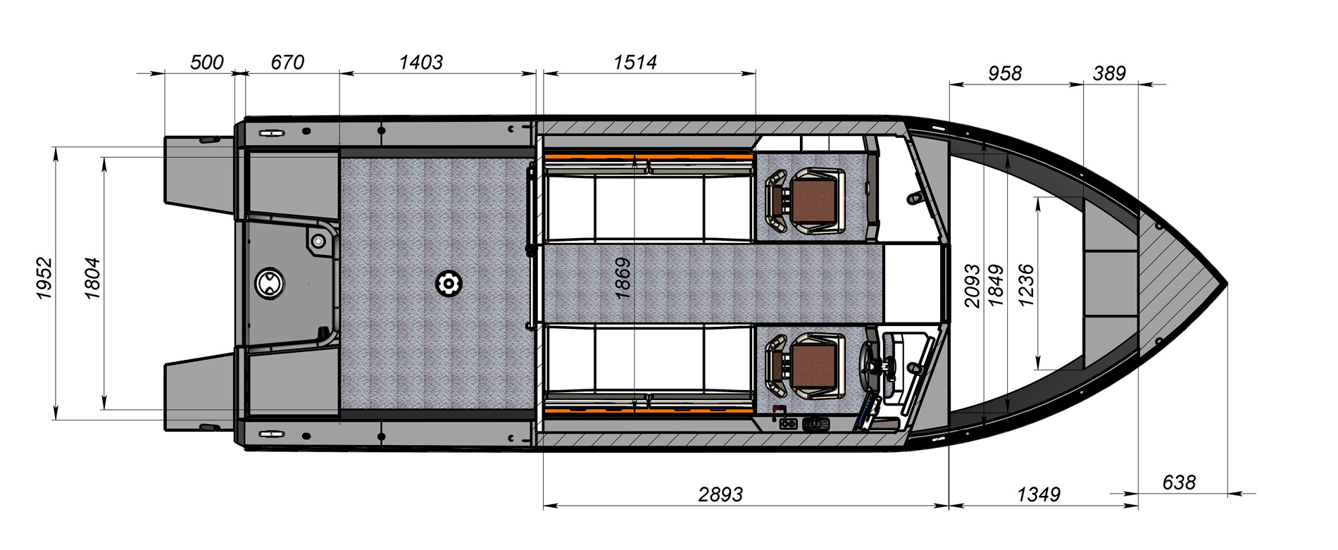 REALCRAFT 700 Cabin