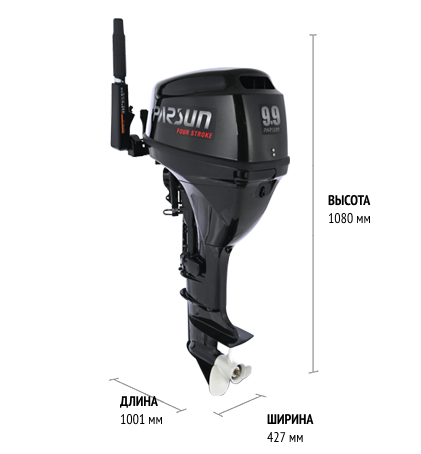 Parsun F9.9AFWS-EFI PRO